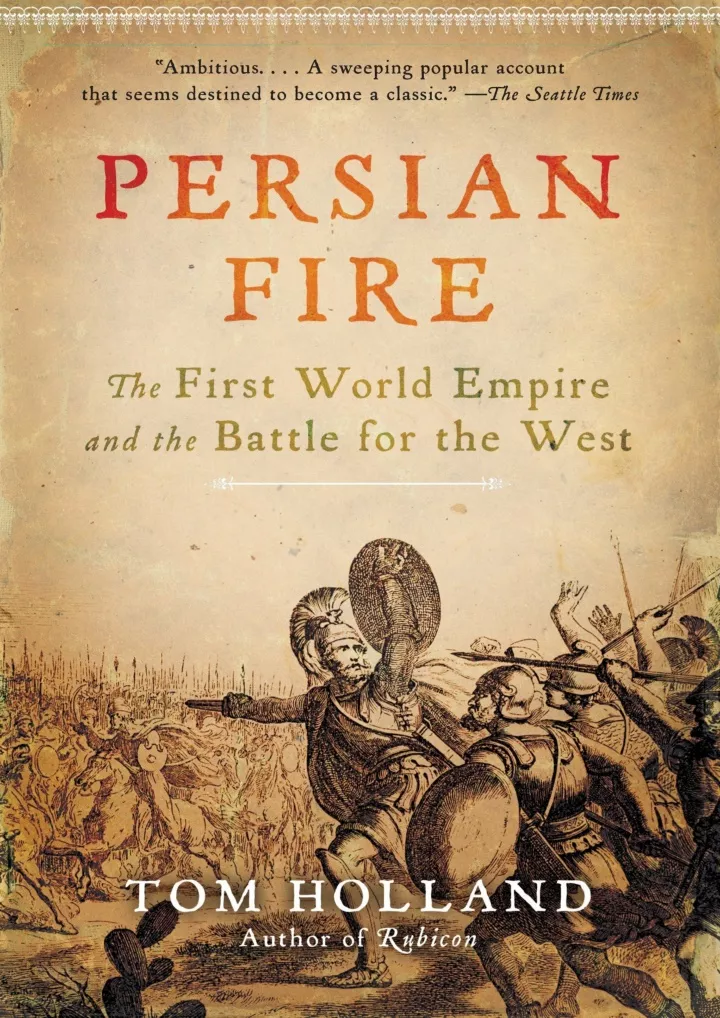 persian fire the first world empire