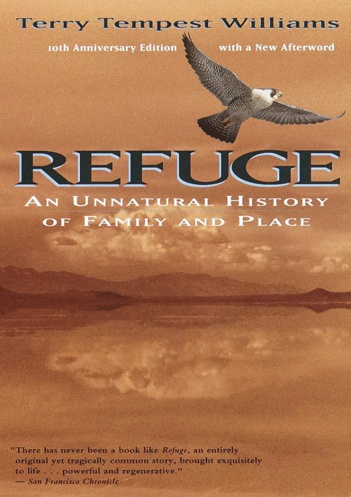 refuge an unnatural history of family and place