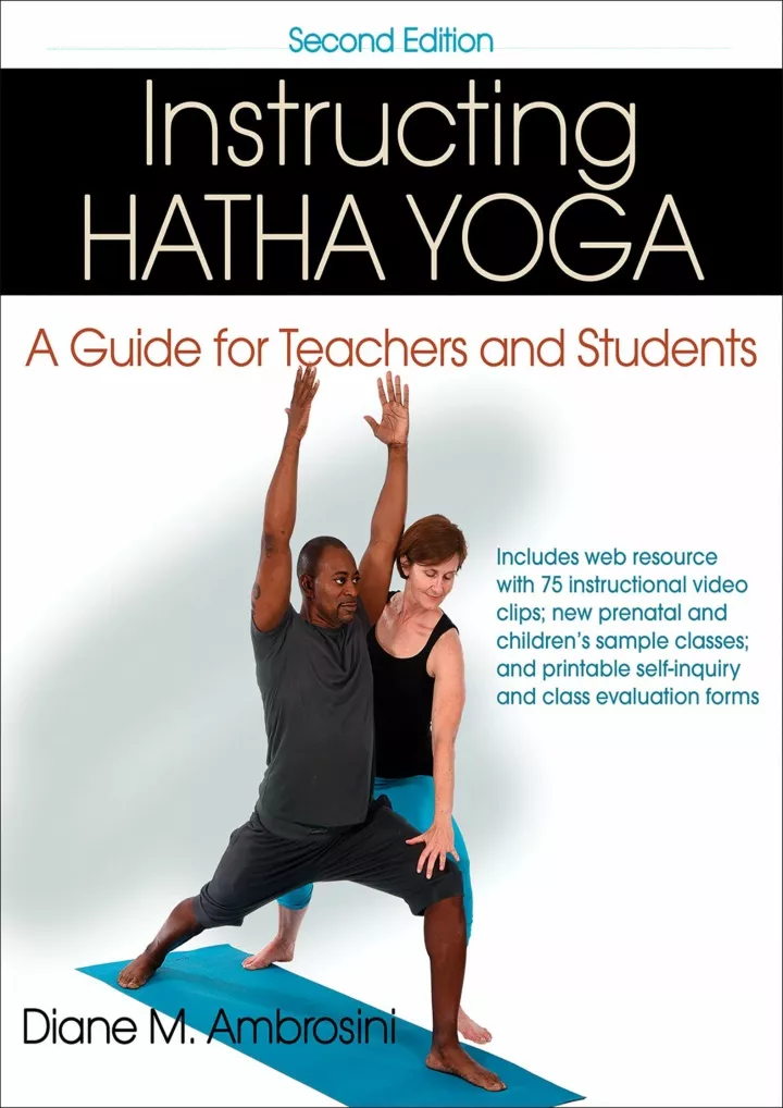 instructing hatha yoga a guide for teachers
