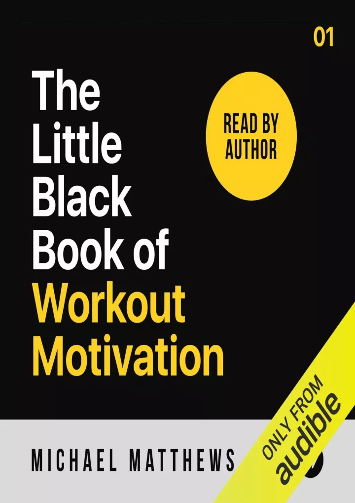 the little black book of workout motivation