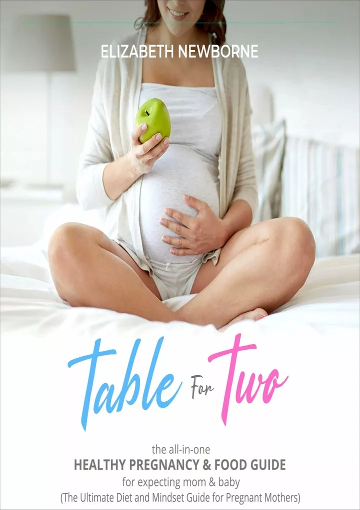 table for two the all in one healthy pregnancy