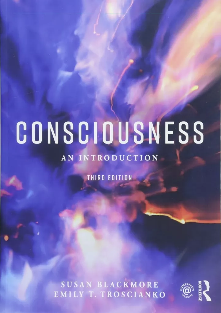 consciousness an introduction download pdf read