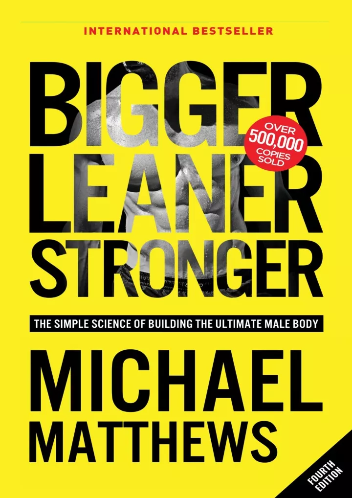 bigger leaner stronger the simple science
