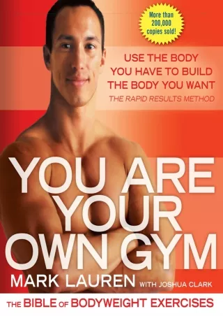Download Book [PDF] You Are Your Own Gym: The Bible of Bodyweight Exercises best
