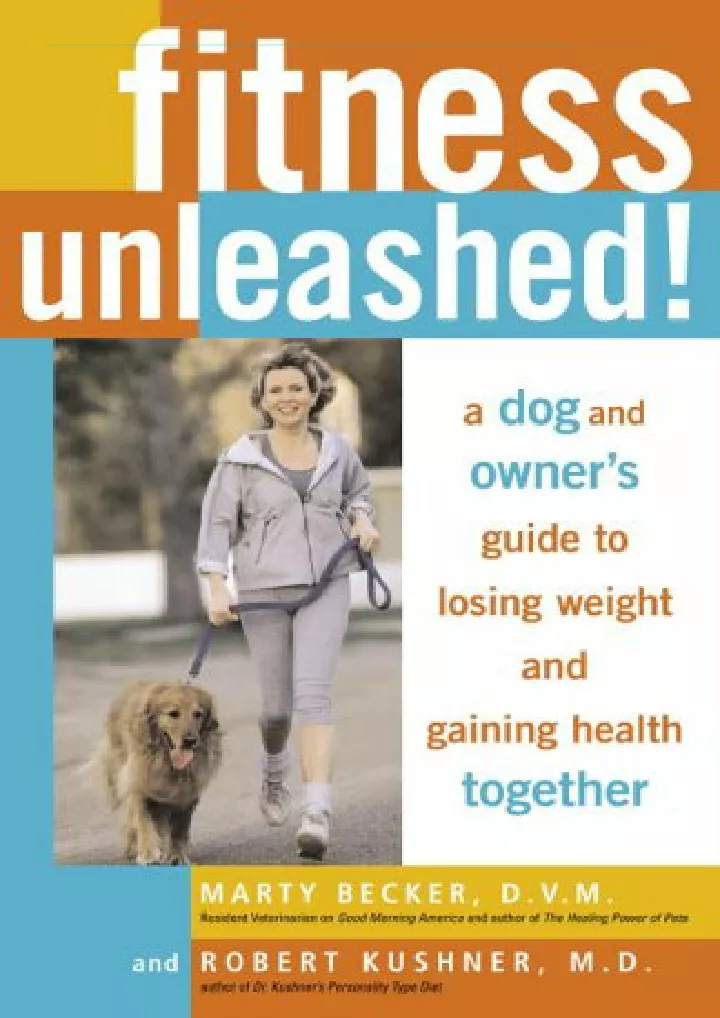 fitness unleashed a dog and owner s guide