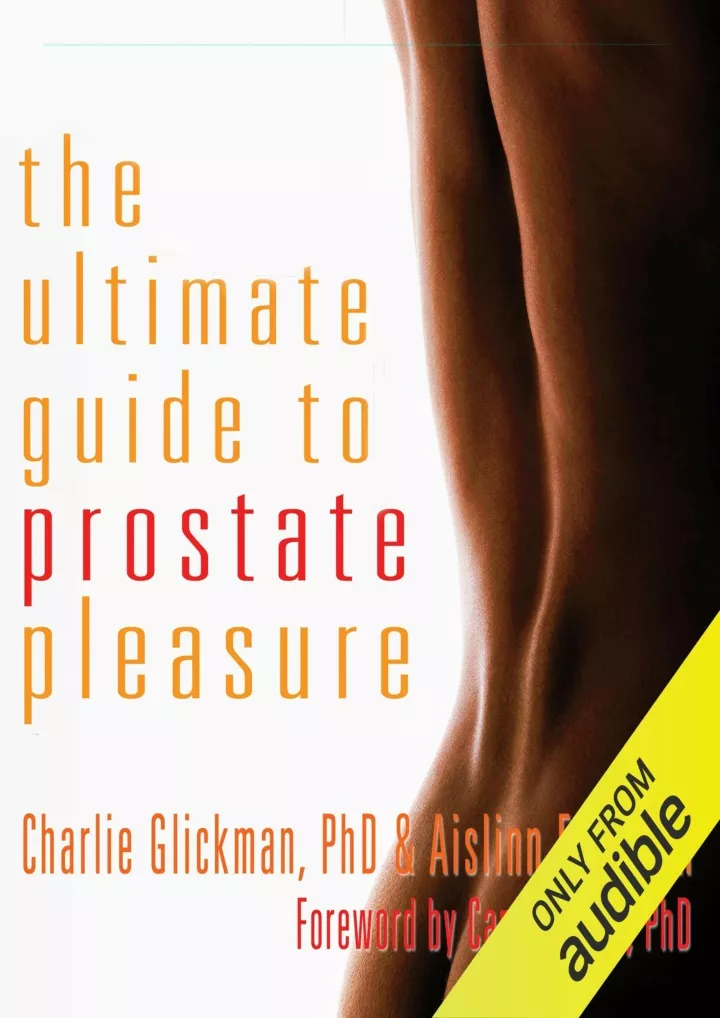 the ultimate guide to prostate pleasure erotic