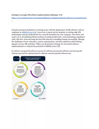 strategies to navigate hr software implementation