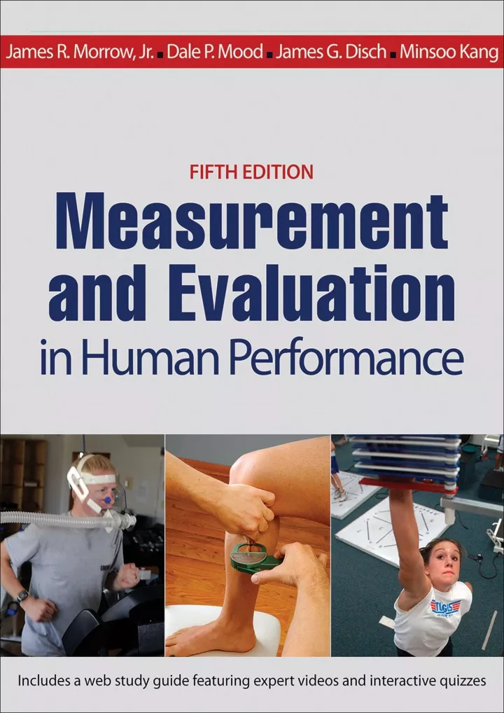 measurement and evaluation in human performance