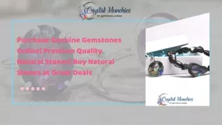 Purchase Genuine Gemstones Online| Premium Quality Natural Stones