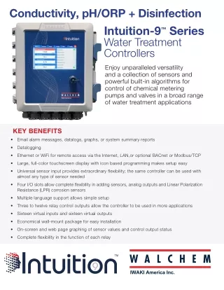 Intuition-9™ Series Water Treatment Controllers Brochure
