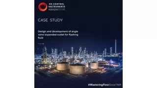 Case Study VI Design and Development of Angle Valve With expanded outlet for fla