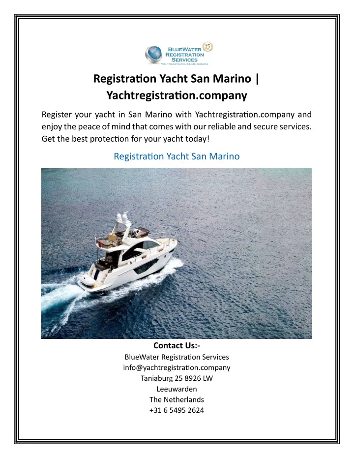 registration yacht san marino yachtregistration