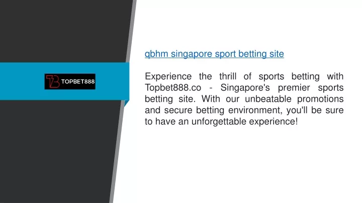 qbhm singapore sport betting site experience