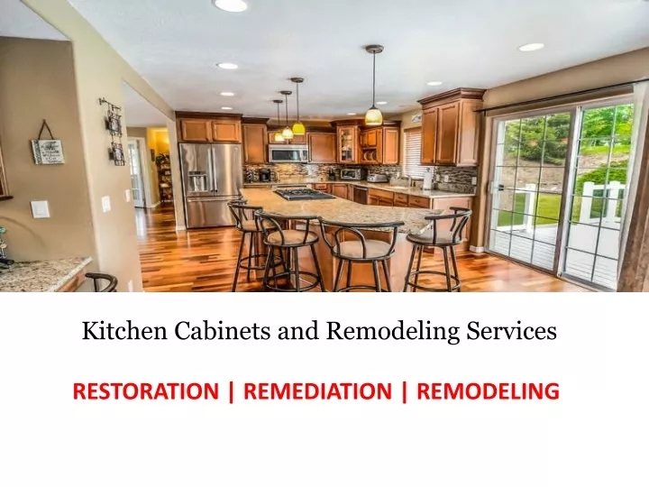 kitchen cabinets and remodeling services
