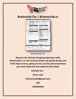 Brainsclub Cm | Brianssclub.cc