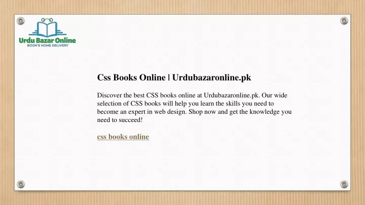 css books online urdubazaronline pk discover