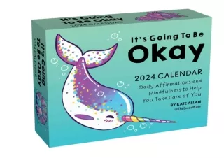 READ It's Going to Be Okay 2024 Day-to-Day Calendar