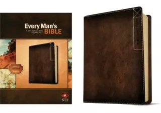 PDF DOWNLOAD Every Man's Bible: New Living Translation, Deluxe Explorer Edition