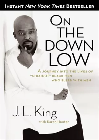 Epub On the Down Low: A Journey into the Lives of 'Straight' Black Men Who Sleep