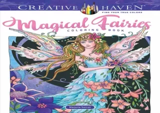 EPUB Creative Haven Magical Fairies Coloring Book (Adult Coloring Books: Fantasy