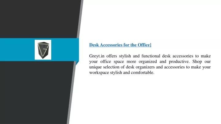desk accessories for the office greyt in offers