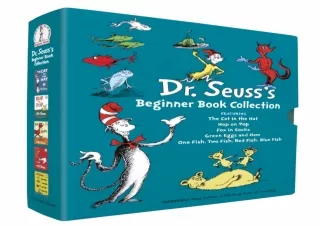 EBOOK Dr. Seuss's Beginner Book Collection (Cat in the Hat, One Fish Two Fish, G