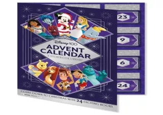 PDF DOWNLOAD Disney 100 Advent Calendar a Storybook Library: Coutndown to Christ