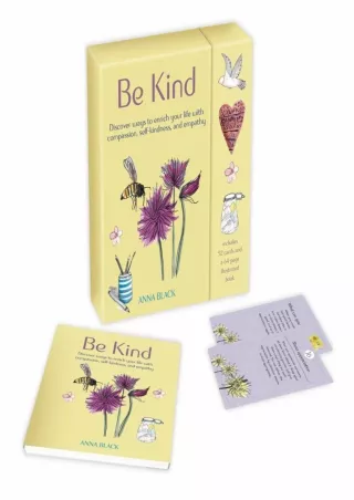 Download Book [PDF] Be Kind: Includes a 52-card deck and guidebook