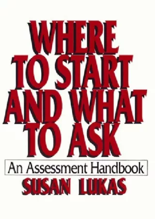 Download [PDF] Where to Start and What to Ask: An Assessment Handbook