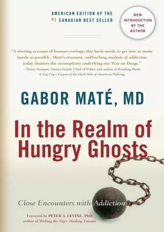 Read PDF  In the Realm of Hungry Ghosts: Close Encounters with Addiction
