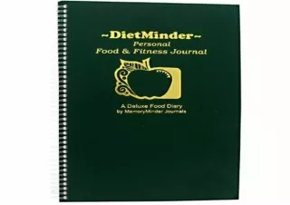 DOWNLOAD DIETMINDER Personal Food & Fitness Journal. A food and fitness diary th