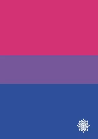 Download Book [PDF] Bisexual LGBTQIA  Pride Flag Large Notebook