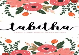 EBOOK Tabitha: Journal | Diary | Agenda | Tagebuch | Diario: 150 pages paginas s