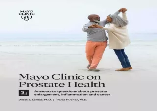 EBOOK Mayo Clinic on Prostate Health 3rd Edition