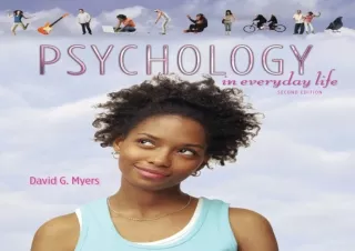 PDF DOWNLOAD Psychology in Everyday Life (High School)