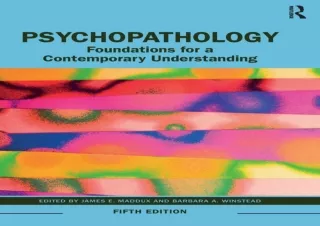 READ Psychopathology: Foundations for a Contemporary Understanding