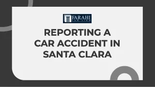 Reporting a Car Accident in Santa Clara