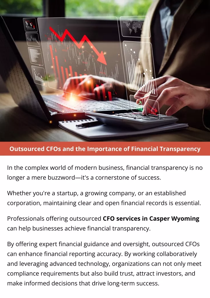 outsourced cfos and the importance of financial