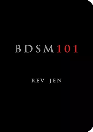 Download Book [PDF] BDSM 101