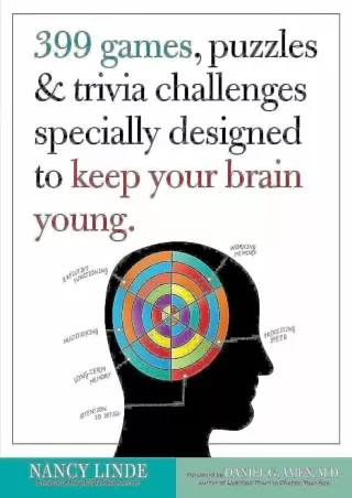 Download Book [PDF] 399 Games, Puzzles & Trivia Challenges Specially Designed to Keep Your Brain
