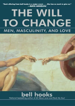 $PDF$/READ/DOWNLOAD The Will to Change: Men, Masculinity, and Love