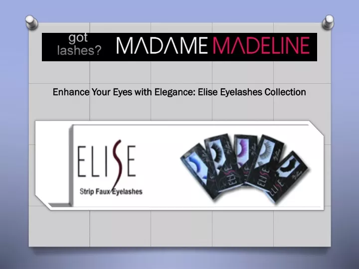 enhance your eyes with elegance elise eyelashes