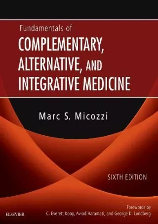 get [PDF] Download Fundamentals of Complementary, Alternative, and Integrative Medicine
