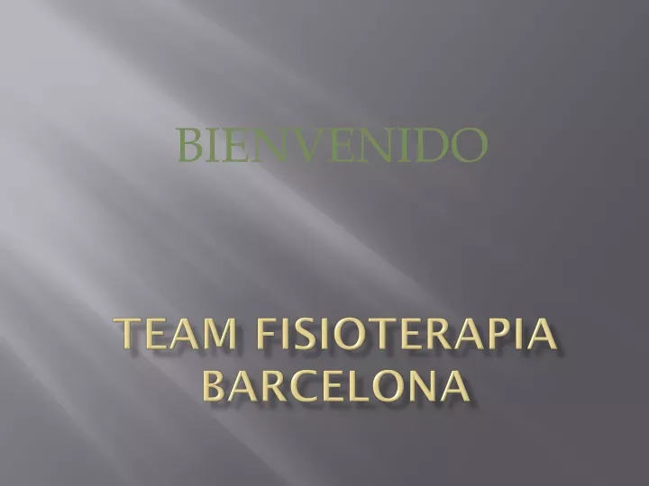 team fisioterapia barcelona