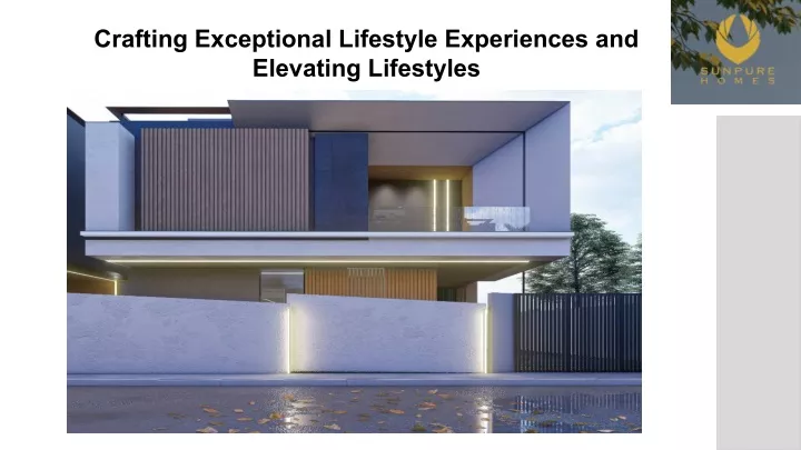 crafting exceptional lifestyle experiences