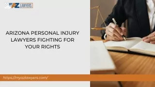 Arizona Personal Injury Lawyers Fighting for Your Rights | My AZ Lawyers