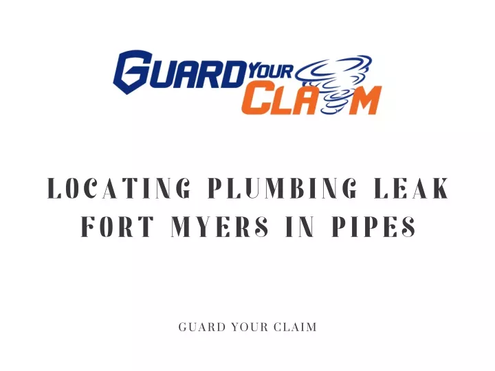 locating plumbing leak fort myers in pipes