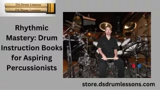 Master the Beat with DS Drum Lessons: Your Ultimate Drum Instruction Books