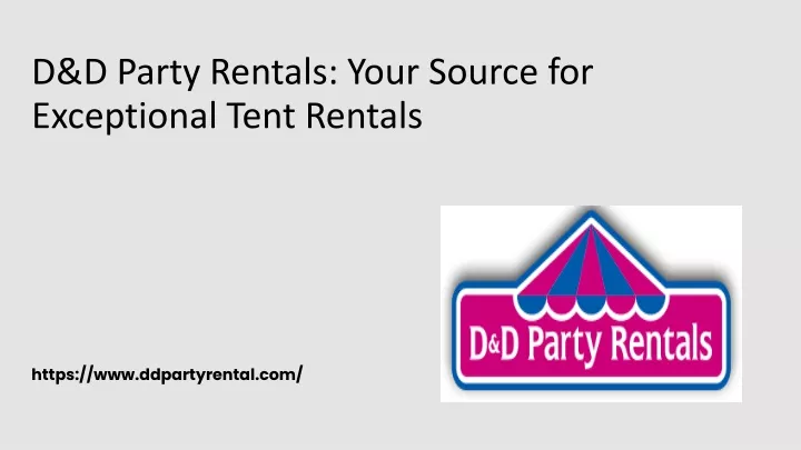 d d party rentals your source for exceptional