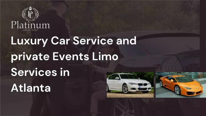 luxury car service and private events limo